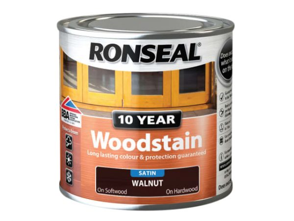 10 Year Woodstain Walnut 250ml RSL10WSW250