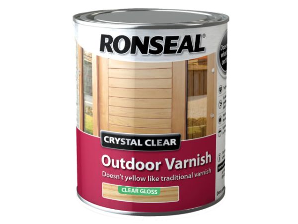 Crystal Clear Outdoor Varnish Matt 2.5 litre RSLCCODVM25L