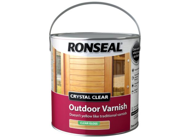 Crystal Clear Outdoor Varnish Matt 750ml RSLCCODVM750