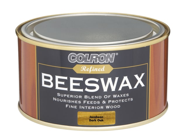 Colron Refined Beeswax Paste Dark Oak 400g RSLCRPBWJDO4