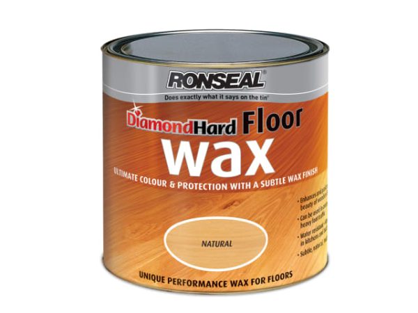 Diamond Hard Floor Wax Natural Oak 2.5 litre RSLDHFWNO25L
