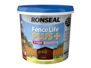 Fence Life Plus+ Dark Oak 5 litre RSLFLPPDO5L