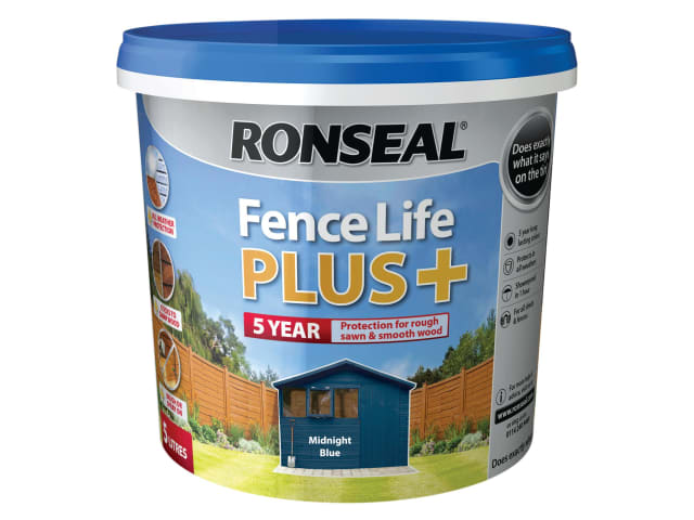Fence Life Plus+ Midnight Blue 5 litre RSLFLPPMB5L