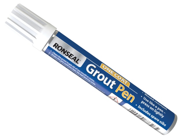 One Coat Grout Pen Brilliant White 7ml RSLGPBWH7