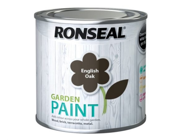 Garden Paint English Oak 250ml RSLGPEO250