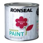 Garden Paint Moroccan Red 250ml RSLGPMR250