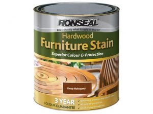 Ultimate Protection Hardwood Garden Furniture Stain Deep Mahogany 750ml RSLHWFSDM750