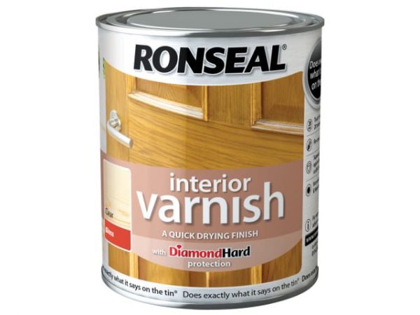 Interior Varnish Quick Dry Gloss Clear 750ml RSLIVGCL750