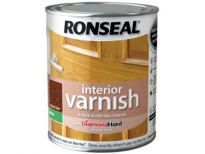 Interior Varnish Quick Dry Matt Dark Oak 250ml RSLIVMDO250