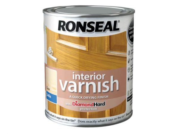 Interior Varnish Quick Dry Satin Clear 250ml RSLIVSCL250