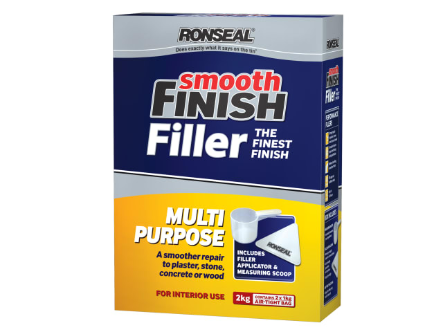 Smooth Finish Multipurpose Wall Powder Filler 2kg RSLMPPF2KG