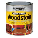 Quick Drying Woodstain Satin Dark Oak 750ml RSLQDWSDO750