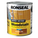 Quick Drying Woodstain Satin Natural Pine 750ml RSLQDWSNP750