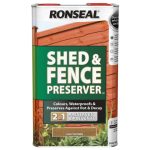 Shed & Fence Preserver Black 5 litre RSLSFB5L