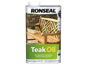 Garden Furniture Teak Oil Can 1 litre RSLTO1L