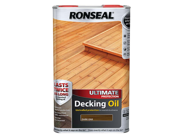 Ultimate Protection Decking Oil Dark Oak 5 litre RSLUDODO5L