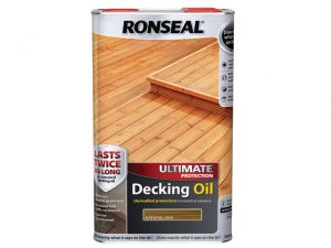 Ultimate Protection Decking Oil Natural Oak 5 litre RSLUDONO5L