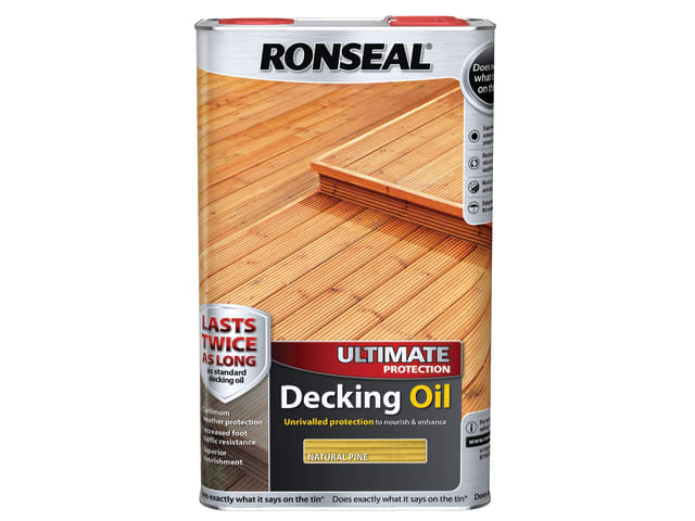 Ultimate Protection Decking Oil Natural Pine 5 litre RSLUDONP5L