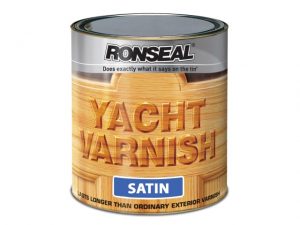 Exterior Yacht Varnish Satin 2.5 litre RSLYVS25L