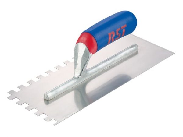 Notched Trowel Square 10mm² Soft Touch Handle 11 x 4.1/2in RST6260ST