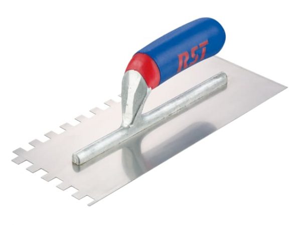 Notched Trowel Square 6mm² Soft Touch Handle 11 x 4.1/2in RST8002ST