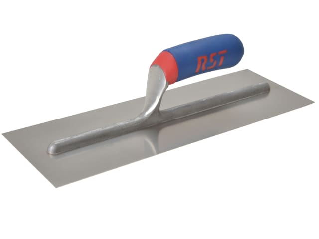 Plasterer's Finishing Trowel Stainless Steel Soft Touch Handle 14 x 4.3/4in RSTRTR14SSD