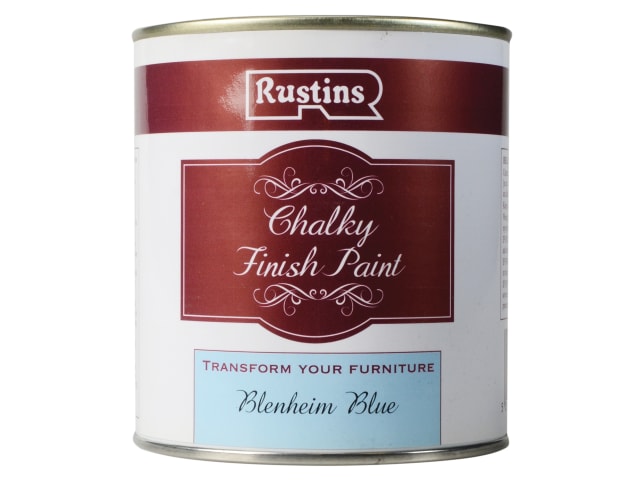 Chalky Finish Paint Blenheim Blue 500ml RUSCPBB500