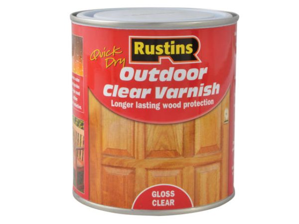 Exterior Varnish Clear Gloss 500ml RUSEVG500