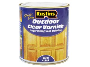 Exterior Varnish Satin 250ml RUSEVS250