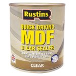 Quick Drying MDF Sealer Clear 250ml RUSMDFCS250