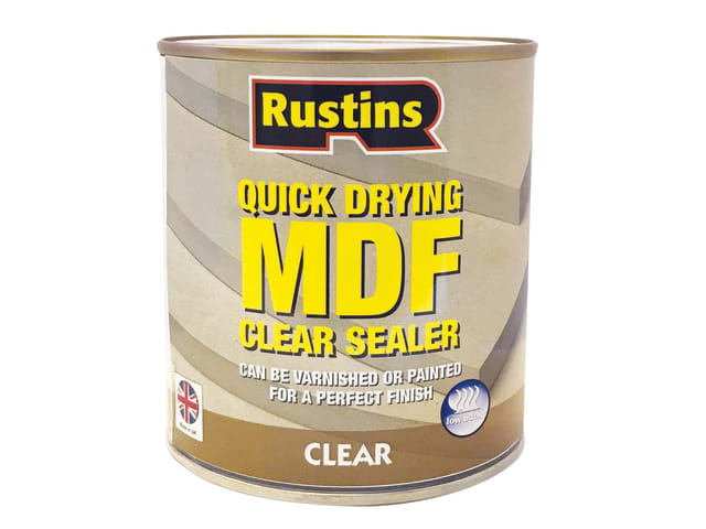 Quick Drying MDF Sealer Clear 500ml RUSMDFCS500