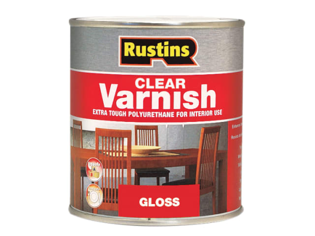 Polyurethane Varnish Gloss Clear 500ml RUSPVGCL500