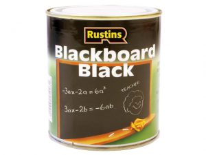 Quick Dry Blackboard Black 250ml RUSQDBB250