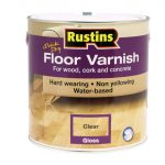 Quick Dry Floor Varnish Gloss 2.5 litre RUSQDFVG25L