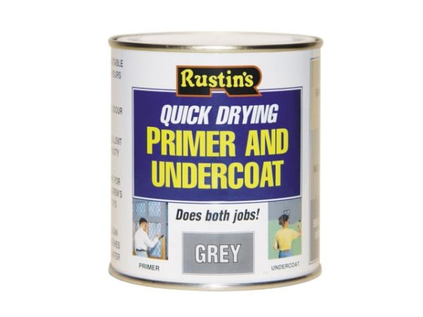 Quick Dry Primer & Undercoat Grey 2.5 litre RUSQDPUG25L