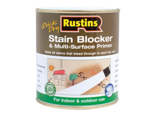 Quick Dry Stain Block & Multi Surface Primer 250ml RUSQDSBP250