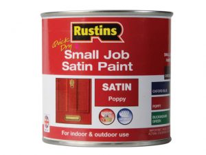 Quick Dry Small Job Satin Paint Poppy 250ml RUSSJPSPOPQD