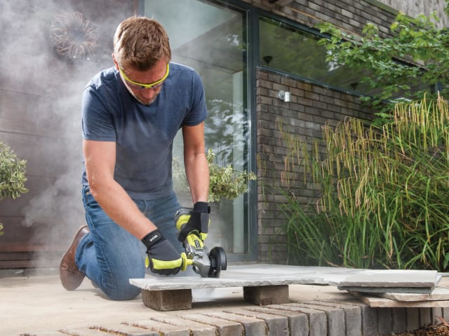 R18AG7-0 ONE+ Brushless Angle Grinder 18V Bare Unit RYBR18AG70 - Image 2