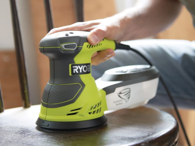 ROS 300 Random Orbital Sander 125mm 300W 240V RYBROS300 - Image 2
