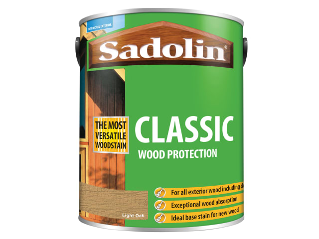 Classic Wood Protection Light Oak 5 litre SAD5012923