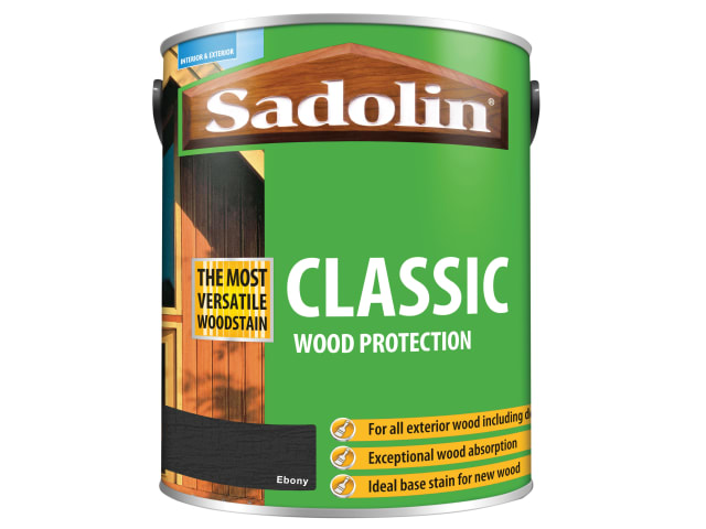 Classic Wood Protection Ebony 5 litre SAD5012924