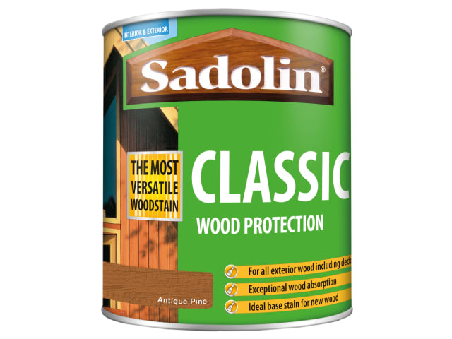Classic Wood Protection Antique Pine 1 litre SAD5028457