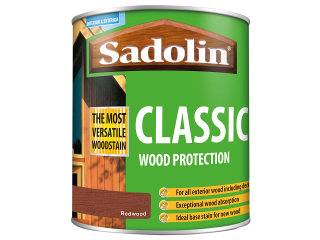 Classic Wood Protection Redwood 1 litre SAD5028473