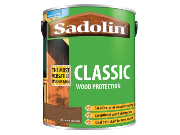 Classic Wood Protection African Walnut 5 litre SAD5028485