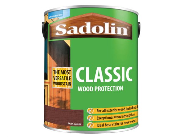 Classic Wood Protection Mahogany 5 litre SAD5028493