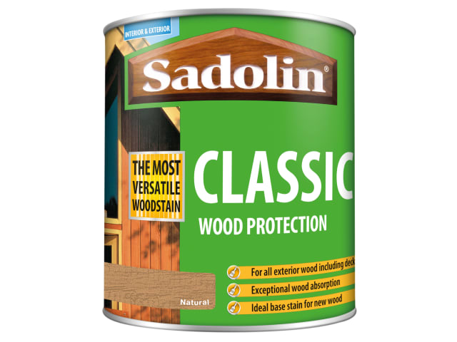 Classic Wood Protection Natural 1 litre SAD5028502