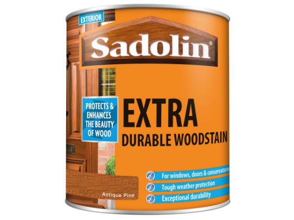 Extra Durable Woodstain Antique Pine 1 litre SAD5028528