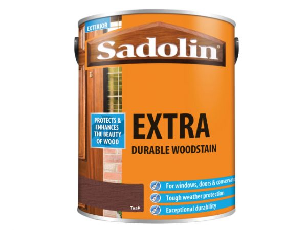 Extra Durable Woodstain Teak 5 litre SAD5028536