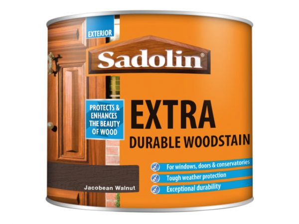 Extra Durable Woodstain Jacobean Walnut 500ml SAD5028538