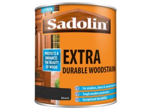 Extra Durable Woodstain Ebony 1 litre SAD5028542